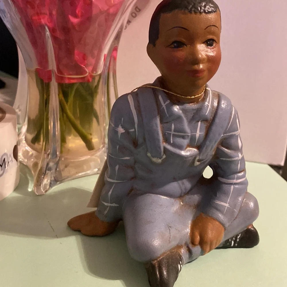 Boy and Girl Farm Figures by G & H crafts